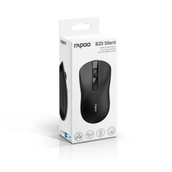 Chuột không dây Rapoo B20 Silent Wireless Black