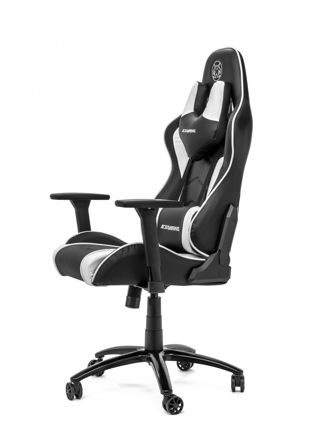 Ace Gaming Chair - Assassin Series - Model: KW-G02S - Color: Black/White