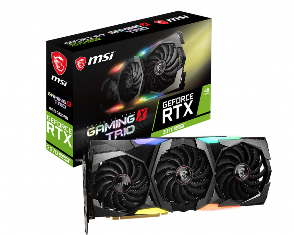 Msi rtx 2070 super gaming x trio обзор